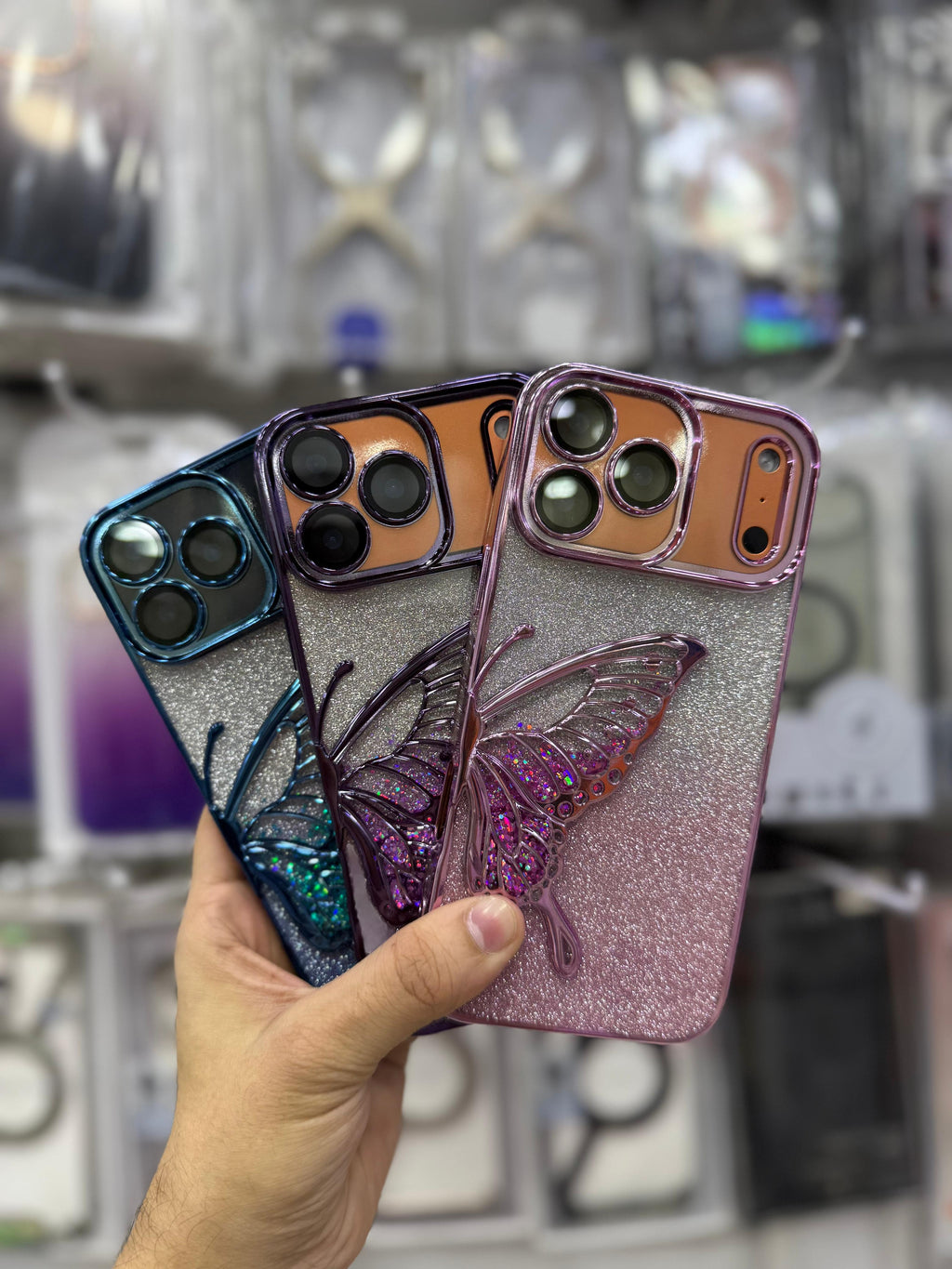 IPHONE BUTTERFLY COVER