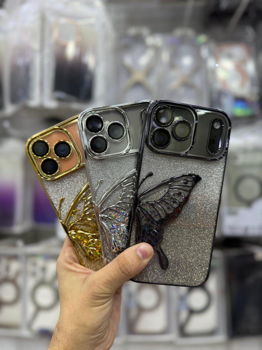 IPHONE BUTTERFLY COVER