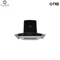 NASGAS 86cm Smart Arc Glass Kitchen Hood (KHD-280)