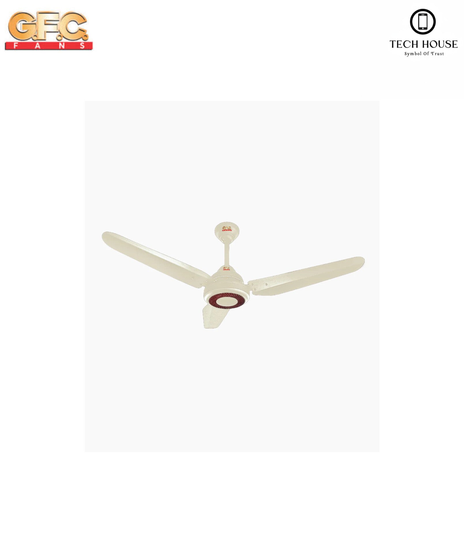 Apex Fan (Offwhite & Darkwood)