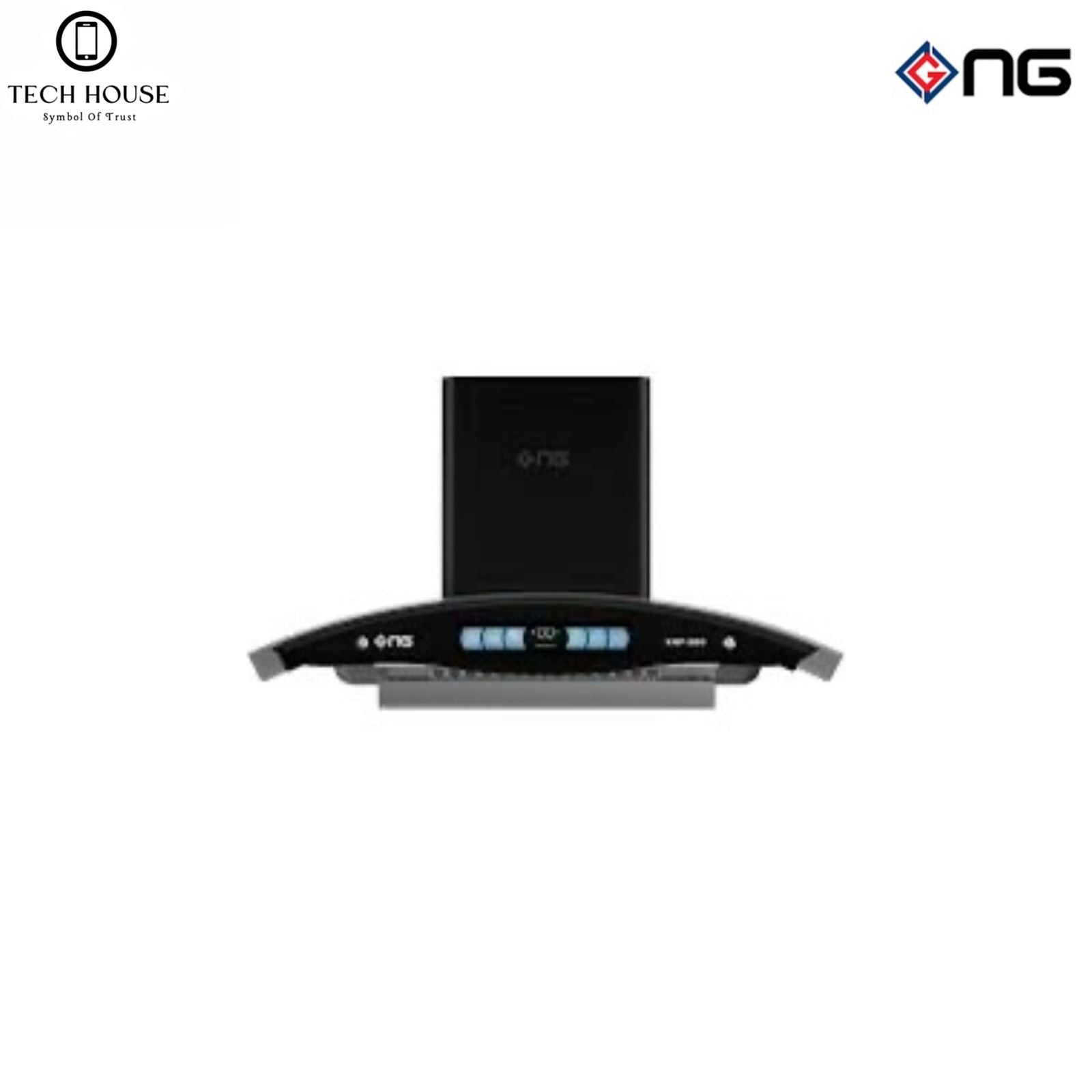 NASGAS Smart voice control glass kitchen hood (KHD-300)